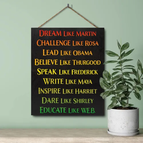 Miniatura 2 de JennyGems Regalos del mes de la historia negra, decoraciones del mes de la historia negra, arte de pared afroamericano, personas influyentes