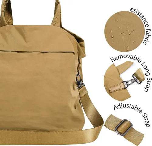 Miniatura 5 de ODODOS Bolsos Hobo Multi 2.0 con 2 correas para mujer, bolsos de mano, bolsos cruzados