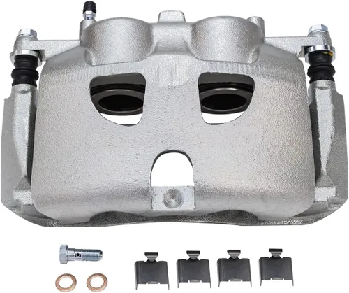 Miniatura 3 de Detroit Axle - Kit de freno delantero para Ford F-150 2010-2011, Ford Expedition Lincoln Navigator 2010-2021, repuesto de pastillas de freno