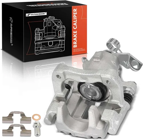 Miniatura 9 de A-Premium Pinza de freno de disco con soporte compatible con Volkswagen Jetta 00-05/08-09, Jetta City 07-09 y Audi TT Quattro, 1.8L 1.9L 2.0L 2.8L