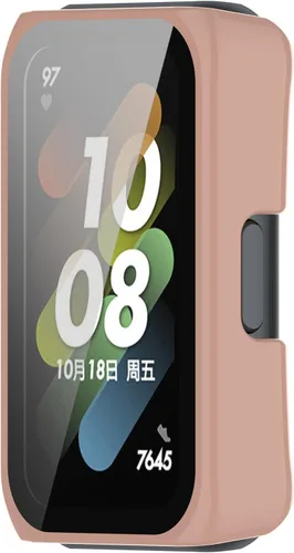 Miniatura 7 de Funda protectora de pantalla compatible con Huawei Band 7, protector de pantalla resistente a los arañazos, funda protectora completa para Huawei