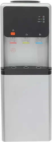 Dispensador de agua fría y caliente de carga superior, dispensador de enfriador de agua para botellas de 3 o 5 galones, máquina de agua con bloqueo