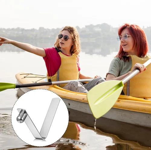 Miniatura 6 de 16 clips de resorte de botón, clips en forma de V, clips de acero inoxidable para kayak, resorte, tubo de bloqueo, clip de pasador de bloqueo