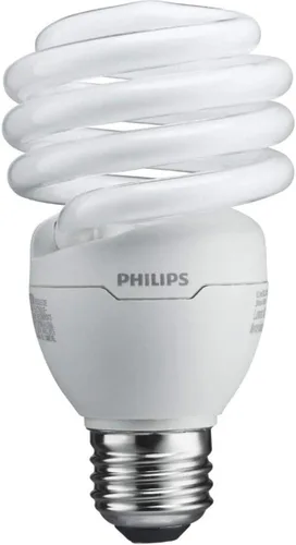 Miniatura 3 de PHILIPS LED PHILIPS 433557 - Bombilla CFL espiral de 23 W, equivalente a 100 vatios, color blanco brillante (6500 K), paquete de 4, 4