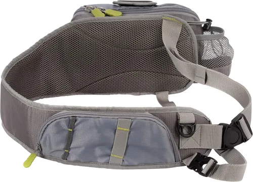 Miniatura 10 de Allen Company Cedar Creek Fly Fishing Sling Pack - Fits up to 4 Tackle/Fly Boxes and Other Accessories - Gray/Lime and Olive Green