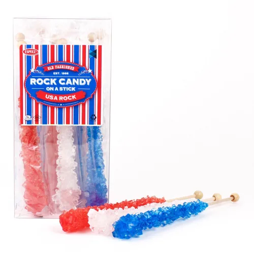 Miniatura 24 de Palitos de caramelo de roca extragrandes: 12 paletas de cereza rosa – envueltas individualmente – Palitos de caramelo de roca de cristal