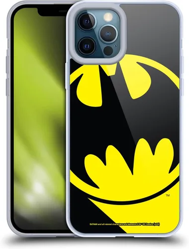 Miniatura 228 de Head Case Designs Funda de gel con licencia oficial de Batman DC Comics Bat Signal Logos [protección de grado militar] compatible con Apple iPhone 7