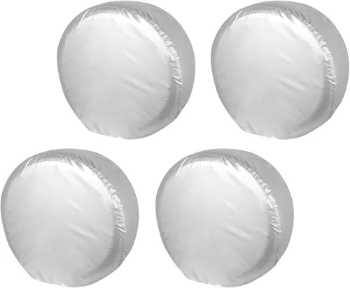 Miniatura 11 de Explore Land - Funda para neumáticos, 4 unidades para camionetas, SUV, remolque, cámper, vehículos recreativos - Protector de rueda resistente