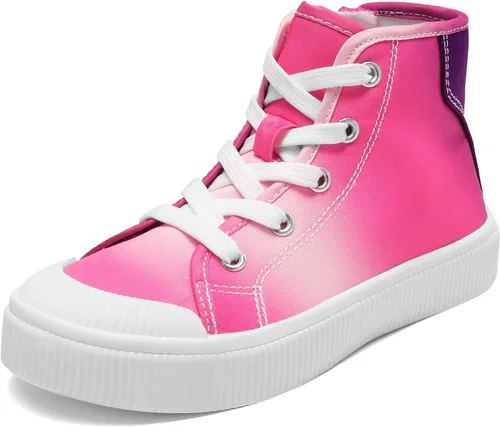 DREAM PAIRS Zapatos deportivos de lona para niños y niñas, zapatos casuales para caminar