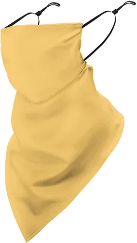Miniatura 8 de Bufanda triangular reutilizable con cinta elástica para las orejas, protección solar UV