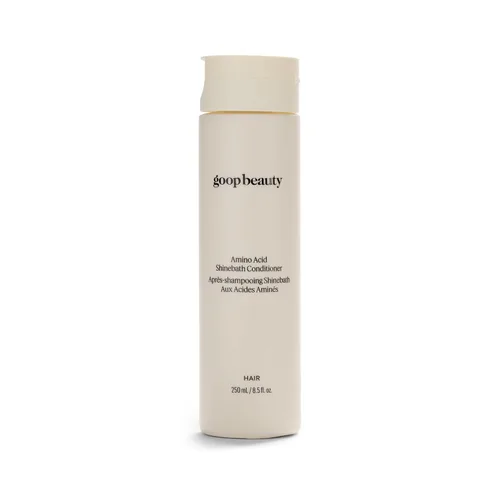 goop Beauty Acondicionador de aminoácidos | Hidratante y desenredante para cabello brillante y suave | Aceite de coco y proteína de guisantes |