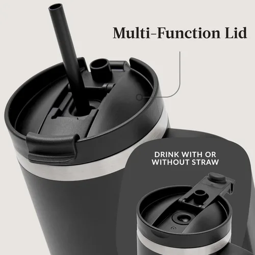 Miniatura 3 de Contigo Streeterville 30 onzas Vaso, Acero Inoxidable con Aislamiento al Vacío, Resistente a Fugas, Mantiene el Frío durante 29 Horas, Cabe