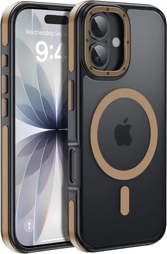Miniatura 133 de Funda para iPhone 17 Pro Max con protector de lente de cámara [protección de grado militar de 10 pies] compatible con MagSafe a prueba de golpes