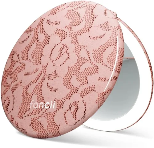 Miniatura 11 de Fancii Taylor espejo de maquillaje de viaje con luz LED, recargable, aumento 10x/1x, sistema de iluminación Tru-Glow, XL grande de 5 pulgadas