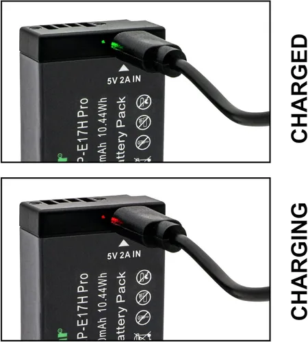 Miniatura 4 de Kastar Cargador de batería de pared LP-E17H Pro AC para cámara Canon EOS R8 sin espejo, cámara sin espejo EOS R50, sistemas de micrófono inalámbrico