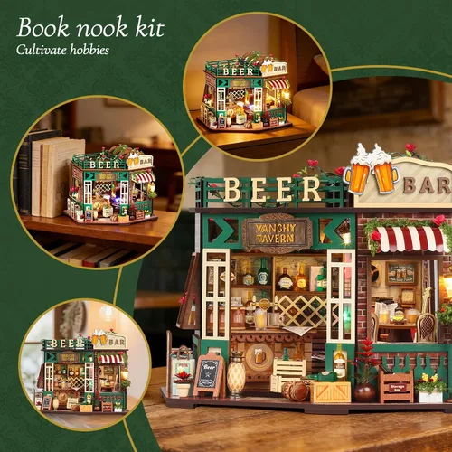 Miniatura 2 de Kit de casa en miniatura de Book Nook DIY