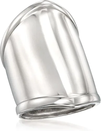Miniatura 4 de Ross-Simons Sterling Silver Wide Polished Ring