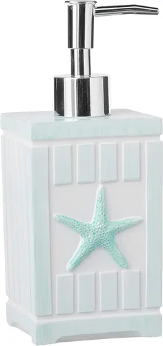 Miniatura 3 de Sweet Home Collection - Colección de accesorios de baño, diseños únicos decorativos y hermosos para decoración de baño, dispensador de loción/jabón
