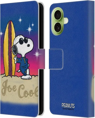 Miniatura 96 de Head Case Designs Funda de piel con licencia oficial de Peanuts Beach Surf Snoopy Boardwalk Airbrush compatible con Apple iPhone 11