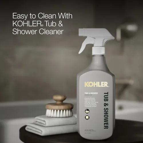 Miniatura 11 de KOHLER 1100-RA-0 Expanse - Bañera acrílica para alcoba de 60 x 32 pulgadas con drenaje a mano derecha, diseño compacto, color blanco