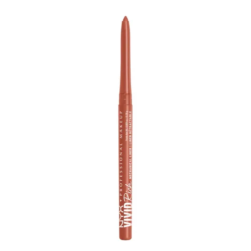 Miniatura 11 de NYX Maquillaje Profesional Lápiz de ojos mecánico, Mecánico rico vívido, Delineador retráctil cremoso - Deslumbrante ámbar, Delineador dorado