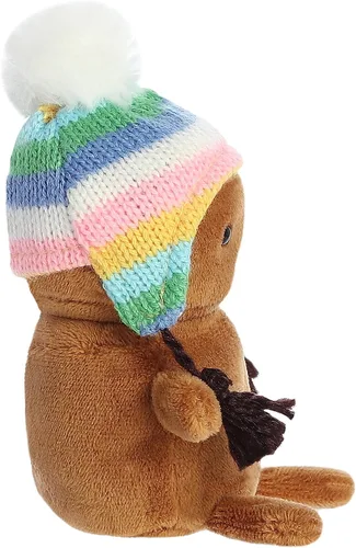 Miniatura 5 de Aurora® Festive Holiday Land of Lils™ Lil' Gingin™ - Animales de peluche de temporada - Regalos conmovedores - Marrón 5.5 pulgadas