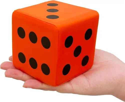 Miniatura 8 de Juguete de Dados de Espuma de 3.15 Pulgadas: Un Divertido Juguete Educativo de Dados Kawaii Lleno de Diversión para Juegos de Mesa Infantiles