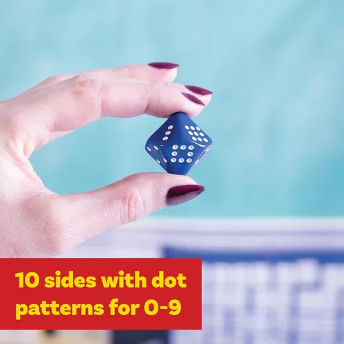 Miniatura 2 de LEARNING ADVANTAGE Dados de subitización Juego de 6 Manipulativo de matemáticas práctico Enseñar la numeración temprana