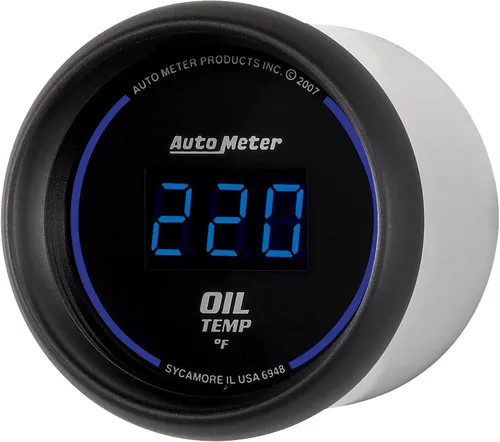 Miniatura 3 de Auto Meter 6948 Cobalt Digital 2-1/16" 0-340 F Medidor de temperatura de aceite