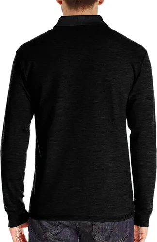 Miniatura 2 de Uposiut Mens Polo Shirts Long/Short Sleeve Mens Shirts Casual Stylish Cotton True Classic Basic Tee Shirts