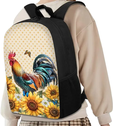 Miniatura 97 de HUGS IDEA Los animales frescos 3D niños escuela libro bolsa niños impresión mochilas, Baloncesto, Moderno