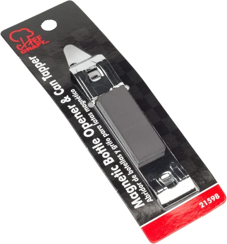 Miniatura 2 de Chef Craft Select - Abrebotellas chapado en hierro, 4 pulgadas, gris