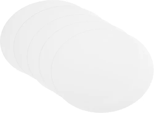 Miniatura 51 de PATIKIL Papel de cartón redondo de 5.9 pulgadas, 25 unidades de círculos de disco en blanco para decoración de fiestas, manualidades, manualidades