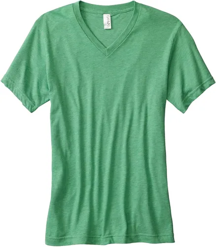 Miniatura 2 de c3415Bella + Lona Tri-blend Unisex V-neck Tee