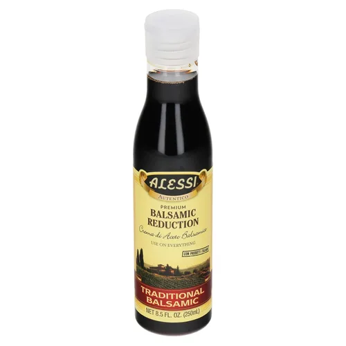 Miniatura 8 de Alessi Reducción de vinagre balsámico, Autentico de Italia, ideal para ensalada Caprese, frutas, quesos, carnes, adobos, balsámico tradicional
