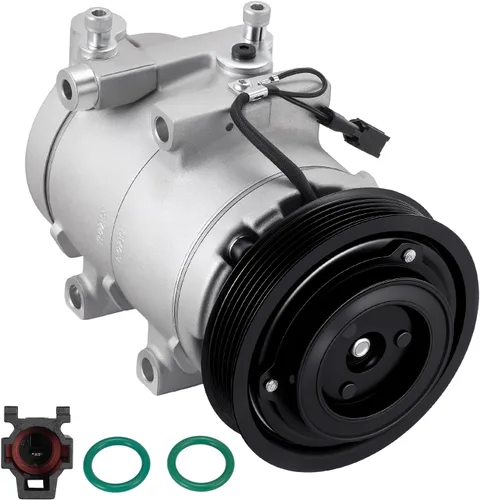 Miniatura 17 de BDFHYK 178324 Compresor de aire acondicionado con embrague compatible con Hyundai Accent 2012 2013 2014 2015 2016 2017 L4 1.6L, compatible con Kia