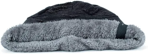 Miniatura 3 de LLmoway Gorro de invierno cálido y elástico para hombre y mujer, con forro polar