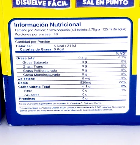 Miniatura 2 de Dona Gallina Caldo de pollo 12 comprimidos 4.66 oz (paquete de 3)