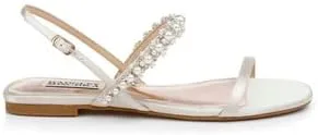 Miniatura 9 de Badgley Mischka Sandalia plana Natalee para mujer