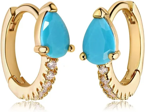 MYEARS Women Huggie Earrings Gold Hoop 14K Gold Filled Small Simple Hypoallergenic Everyday Jewelry