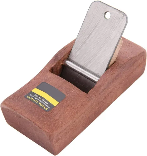 Miniatura 6 de Plano de carpintería, cepilladora de mano, 4.331 in, herramienta de mano de carpintero portátil, cepilladora de madera para cortar, pulir