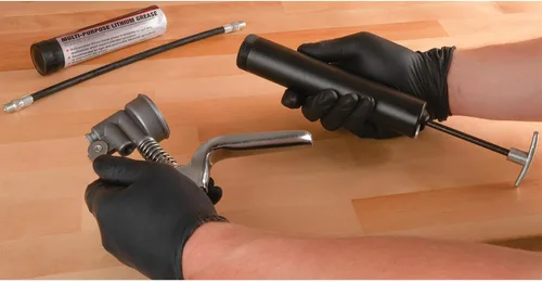 Miniatura 7 de Performance Tool W54197 Pistola de engrase de 3 onzas con manguera flexible