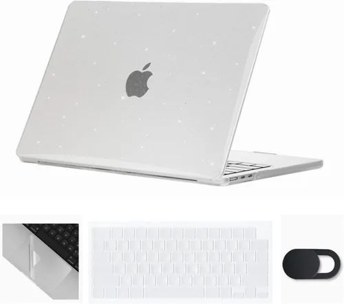 Miniatura 24 de Se7enline Compatible con MacBook Air 2024 de 15 pulgadas M4 M3 M2 A2941/A3114/A3241 Funda rígida para laptop Mac Air 15.3, cubierta protectora
