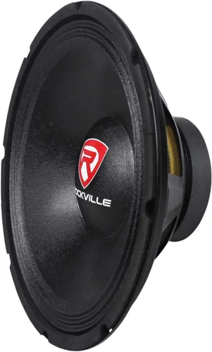 Miniatura 4 de Rockville RVP12W4 600W 12" Subwoofer de DJ PA Raw de 4 ohm, cono reforzado con fibra, alta excursión, graves profundos, para actuaciones en vivo