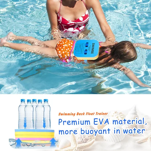 Miniatura 6 de SWIMEE - Cinturón de seguridad para nadar con 3 capas ajustables para nadar, cómodo dispositivo de flotación impermeable para niños pequeños