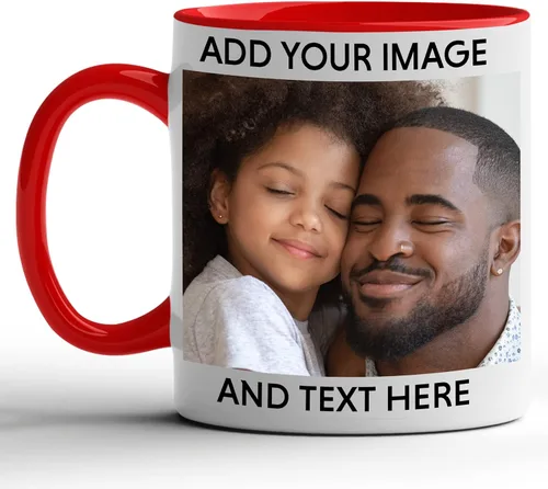 Miniatura 11 de GotPrint Taza con foto personalizada, regalos personalizados, carga de imagen y texto, logotipo de la empresa, nombre, idea de regalo personalizada