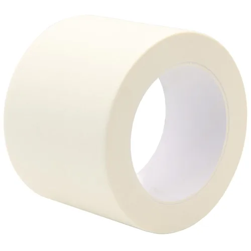 Cinta adhesiva ancha, cinta de pintor blanco beige, cinta de uso general para pintura de pared del hogar, edificio, papelería escolar, etiquetado,