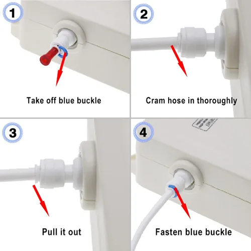 Miniatura 5 de Sistema de bomba dispensadora de agua embotellada TDRRICH, bomba de agua eléctrica para beber de un solo tubo, con caudal de 5 galones, potencia