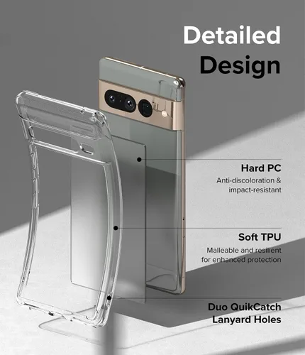 Miniatura 7 de Ringke Fusion Funda para Google Pixel 7 Pro [Resistente al Aceite y Suciedad] Tecnología Anti-Huellas Dactilares Previene Manchas Oleosas Funda
