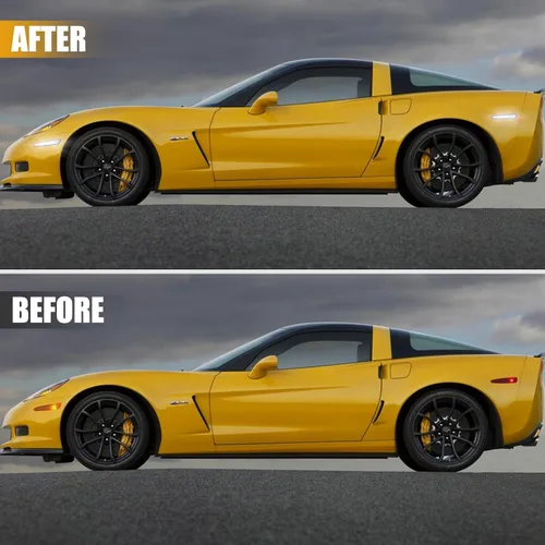 Miniatura 7 de Gempro Luces LED blancas de marcador lateral para guardabarros delanteros y traseros, luces de señal de estacionamiento para Chevy Corvette C6